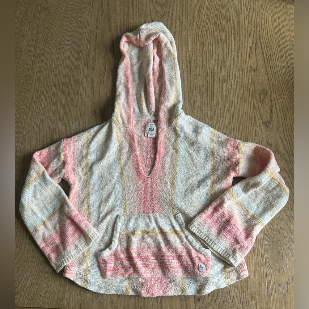 Billabong Baja Beach Knit Hooded Pullover - Picture 2 of 6